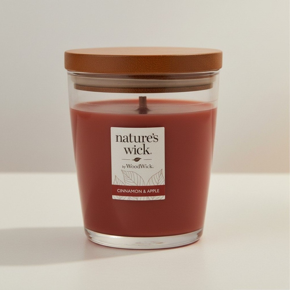 Yankee Candle Cinnamon & Apple Small Tumbler - 10 oz Scented Candle - NWT